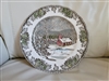 The Friendly Village School House dinner plate