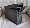 Metal military ammo box snap lock collectible