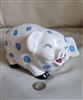 Porcelaine Cute pig coin bank money bank