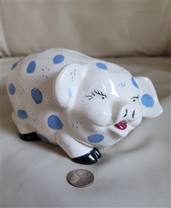 Porcelaine Cute pig coin bank money bank