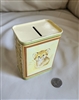 Hallmark Cards tin coin money bank animal cubs