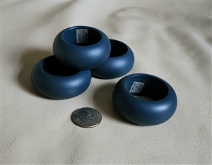 Elegant Woden napkin rings in Indigo blue color from India