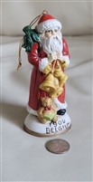 Santa from around the World 1900 Belgium ornament