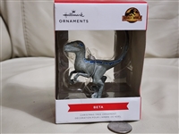 BETA dinosaur rubber ornament Hallmark Christmas tree ornament Universal Studio