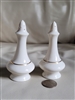 Lenox cream porcelain salt and pepper shakers