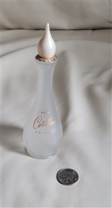 Avon 1967 Cotillion cologne frosted glass bottle
