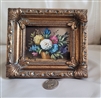 Guiltwood frame floral painting home decor