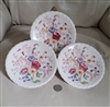 Chintz by Metlox Vernon Kilns  floral saucers