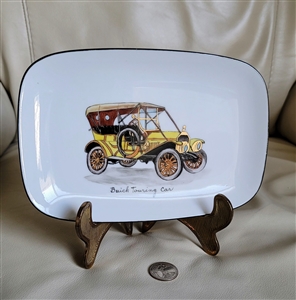 Buick Touring Car hand painted plate Ella M Booths