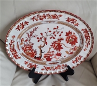 SPODE Indian Tree English Earthenware oval plate