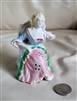 Occupied Japan porcelain Victorian women display