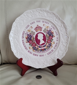God save the queen by Mason ironstone plate
