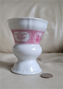RÃ¼desheimer Heinrich V&B German porcelain goblets kitchen and barware vintage accessories