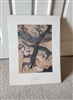 vintage momoyama school japanese art print horses decor