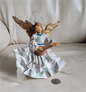 Italy Fontanini Angel figurine over 6 in tall