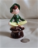 ENESCO vintage porcelain elf shaker Japan