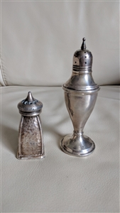 Silver cemented base and W B shaker set lone