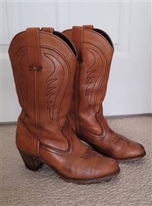 Dexter handcrafted USA cowboy leather unisex boots