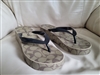 Coach Lynn Flip flops women shoes signature logo