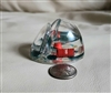 Vintage decor TNT floating barrels water globe notes card holder