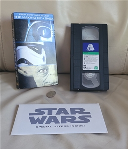 From Star Wars to Jedi 1995 VHS Tape Lucasfilm