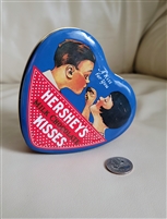 A kiss for You 1992 Hershey Kissed tin box