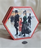 Alan Maley 1996 hexagonal tin box Victorian style