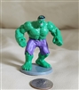 Incredible Hulk Greenbrier International pvc figure on plastic base