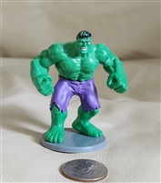 Incredible Hulk Greenbrier International pvc figure on plastic base