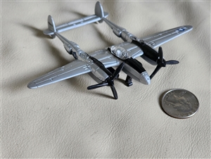 Moisto diecas P 38 Lightning airplane model 2007 collectible display