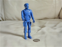 Police officer blue hollow plastic 5 in toy home decor