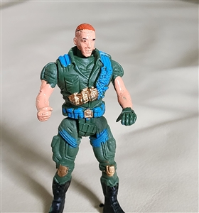 Vintage hand painted vintage soldier 3 in figure gift idea