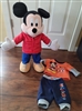 Disney Mickey Mouse plush toy weighted legs