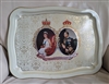 The Queen's Silver Jubilee 1977 metal serving tray