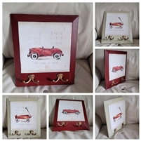 Red Car and This is my Wagon wall hangers for room
