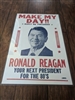 Ronald Reagan advertising pop culture sign 1980s