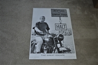 The Great Escape movie poster Steve McQueen 1996