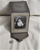 Vintage, framed, baby photo 1940s