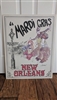 G B Luttrell print La Mardi Gras New Orleans 1979