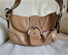 COACH leather purse light brown color great design
