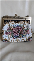 Evening floral tapestry purse clutch Hong Kong