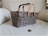 Handwoven natural materials collectible basket