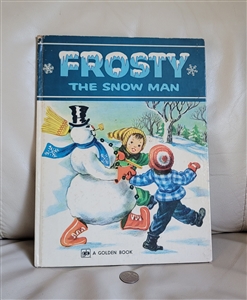 A Golden Book Frosty the Snow man 1951 kids book