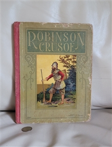 Robinson Crusoe 1912 book NY