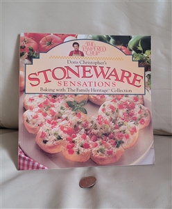 Stoneware Sensations 1997 cookbook D Christopher