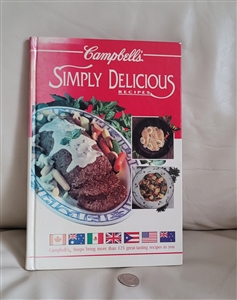 Campbells Simply Delicious Recipes cookbook 1992