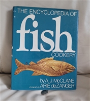 The Encyclopedia of Fish Cookery cookbook 1977