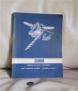 Seaman Bureau of Naval Personnel Navy book 1965