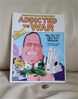 Addicted to war 2004 comic strips large book