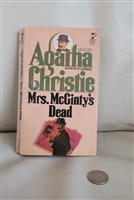 Agatha Christie Mrs. McGinty's dead paperback book 1952 murder and mysteries addition to your library collection
